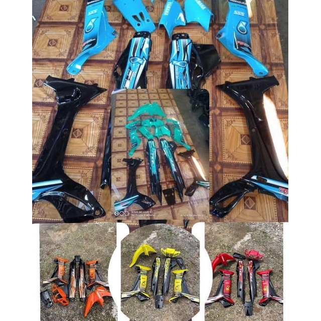 cover body motor Yamaha fizR F1Zr full set body halus Petronas warna