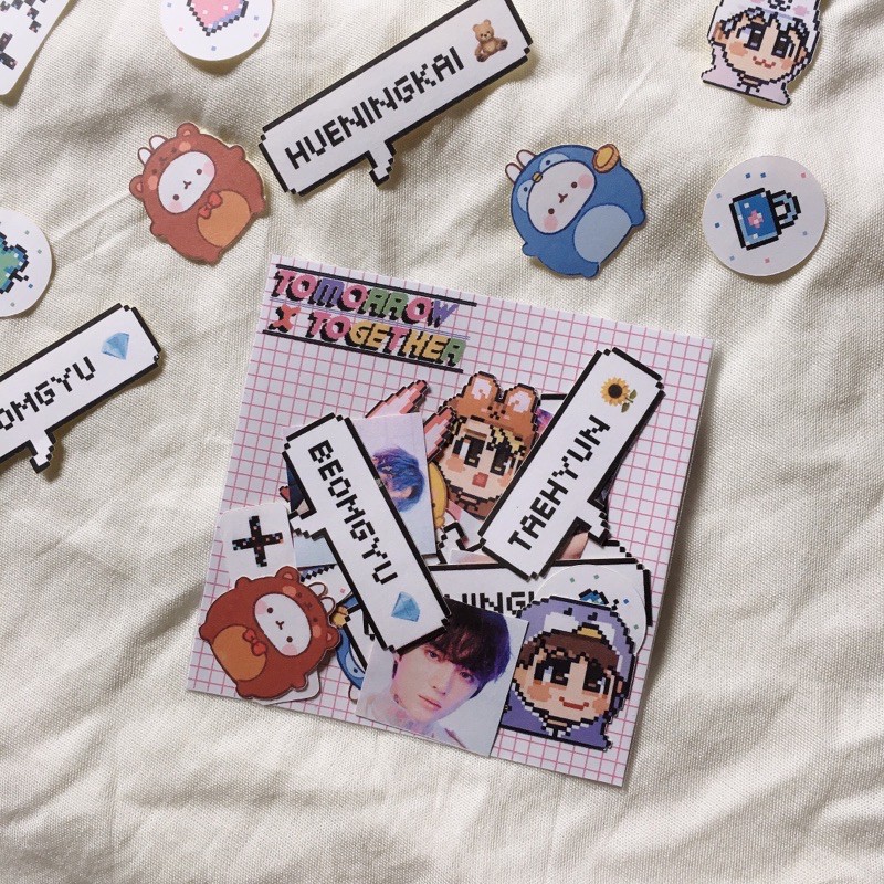 [kstuffind] TXT MINISODE : BLUE HOUR STICKER MURAH TXT STIKER MURAH