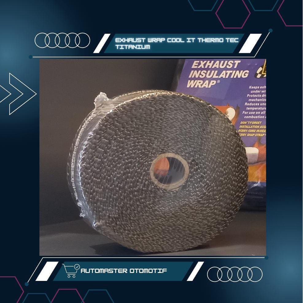 

Exhaust Wrap Cool It Thermo Tec Titanium Universal