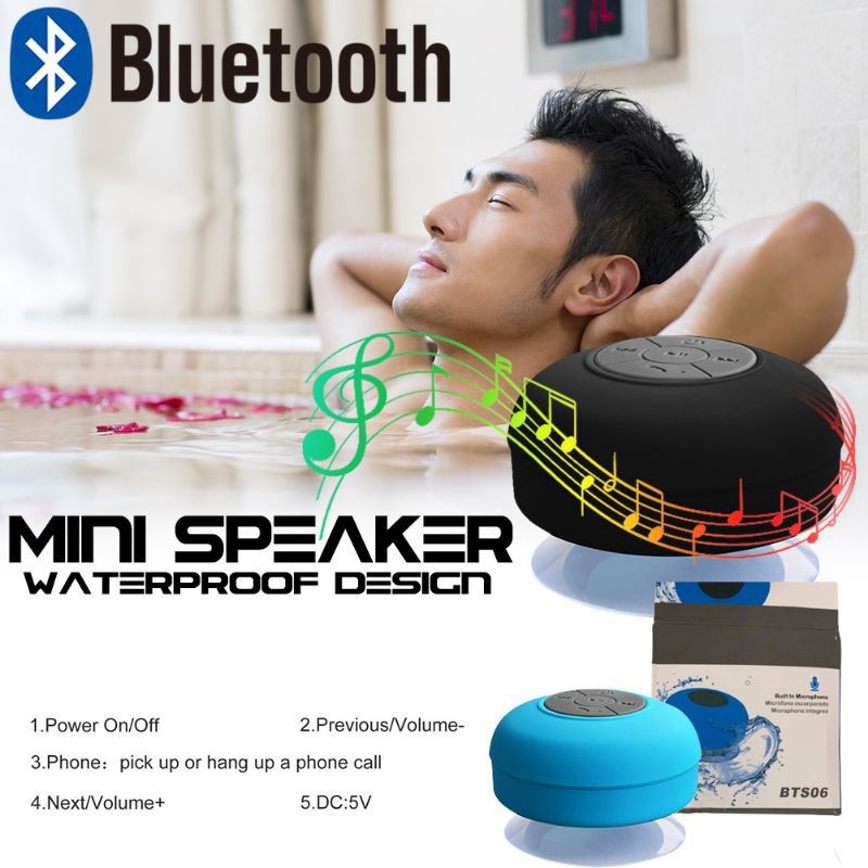 speaker waterproof portabel bluetooth soundbox