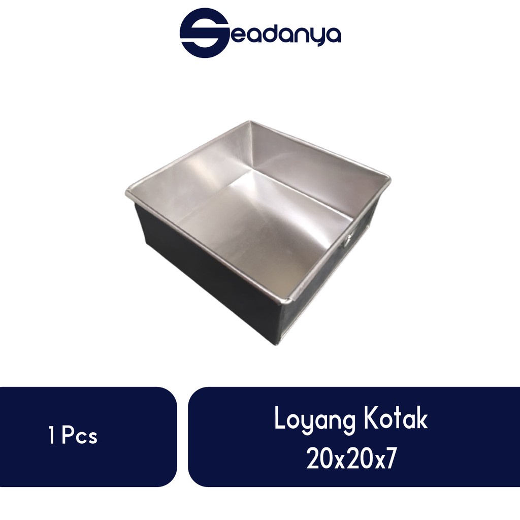 

Loyang Kotak 20x20x7-Loyang /Loyang Terbaru/Loyang/Loyang Ukuran 20x20x7/Loyang Terlaris/Loyang Termurah