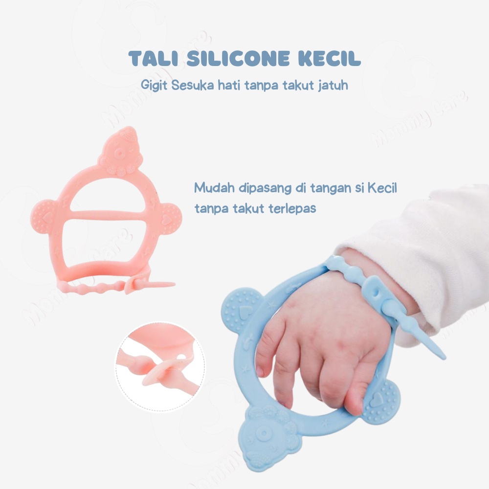 MOMMYCARE GELANG GIGITAN BAYI / TEETHER BAYI / MAINAN GIGITAN BAYI