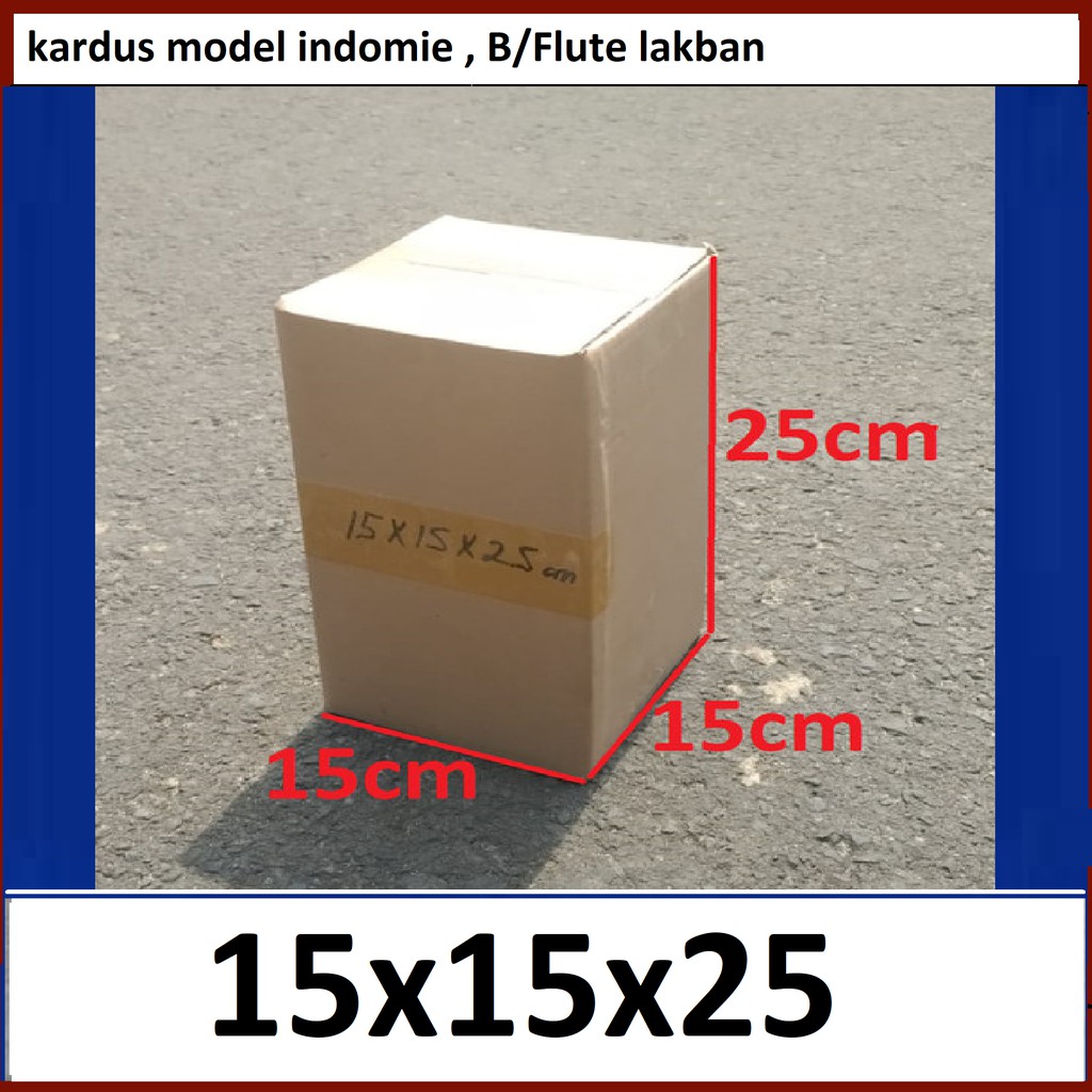 

Kardus 15x15x25 cm IND