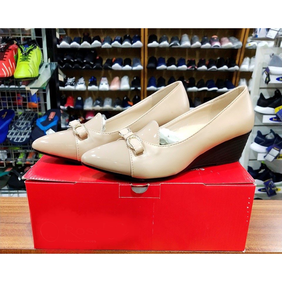 Sepatu Wanita Inside Wedges Cream 2050 Terlaris