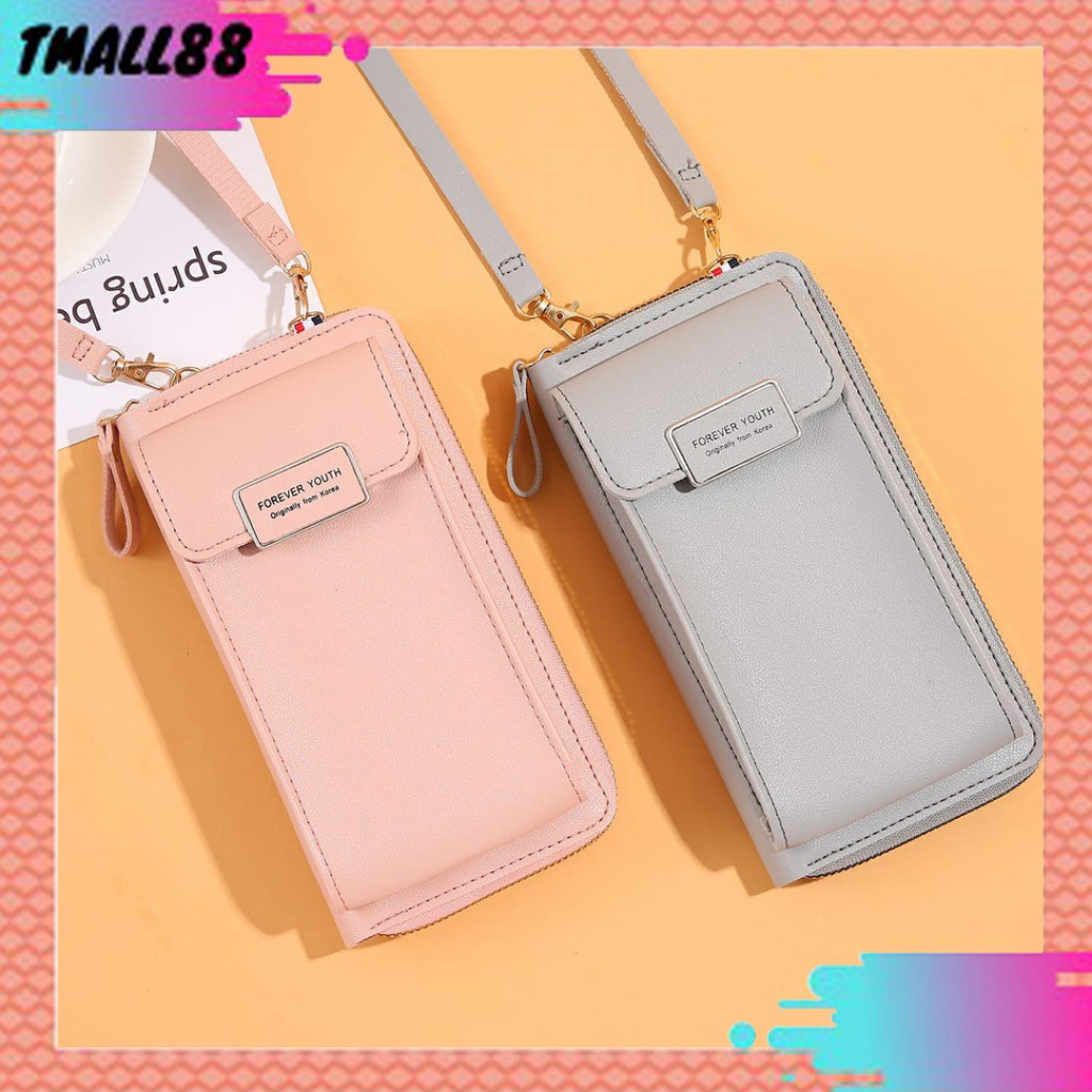 ♥TMALL88♥ Dompet Hp Panjang Wanita Free Tali Dompet HP Import Real Pict Q88