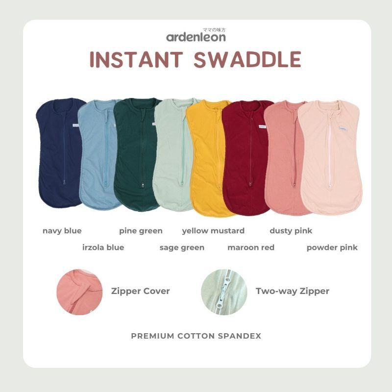 instan Swaddle bedong Instan Bayi