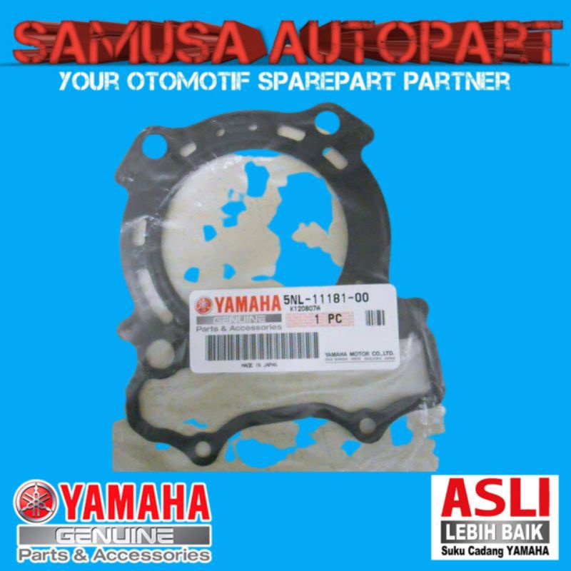 GASKET CYLINDER HEAD / PAKING KOP YZ250F 2010-2012 ORIGINAL / 5NL-11181-00