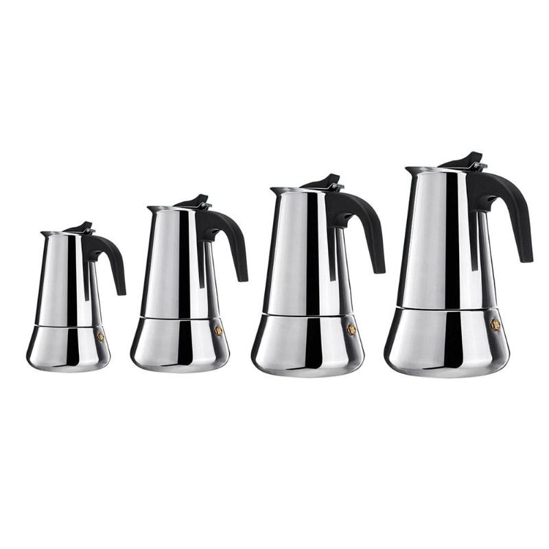 Espresso Coffee Maker Moka Pot Teko Stovetop Filter - Z21 300ml 6cup