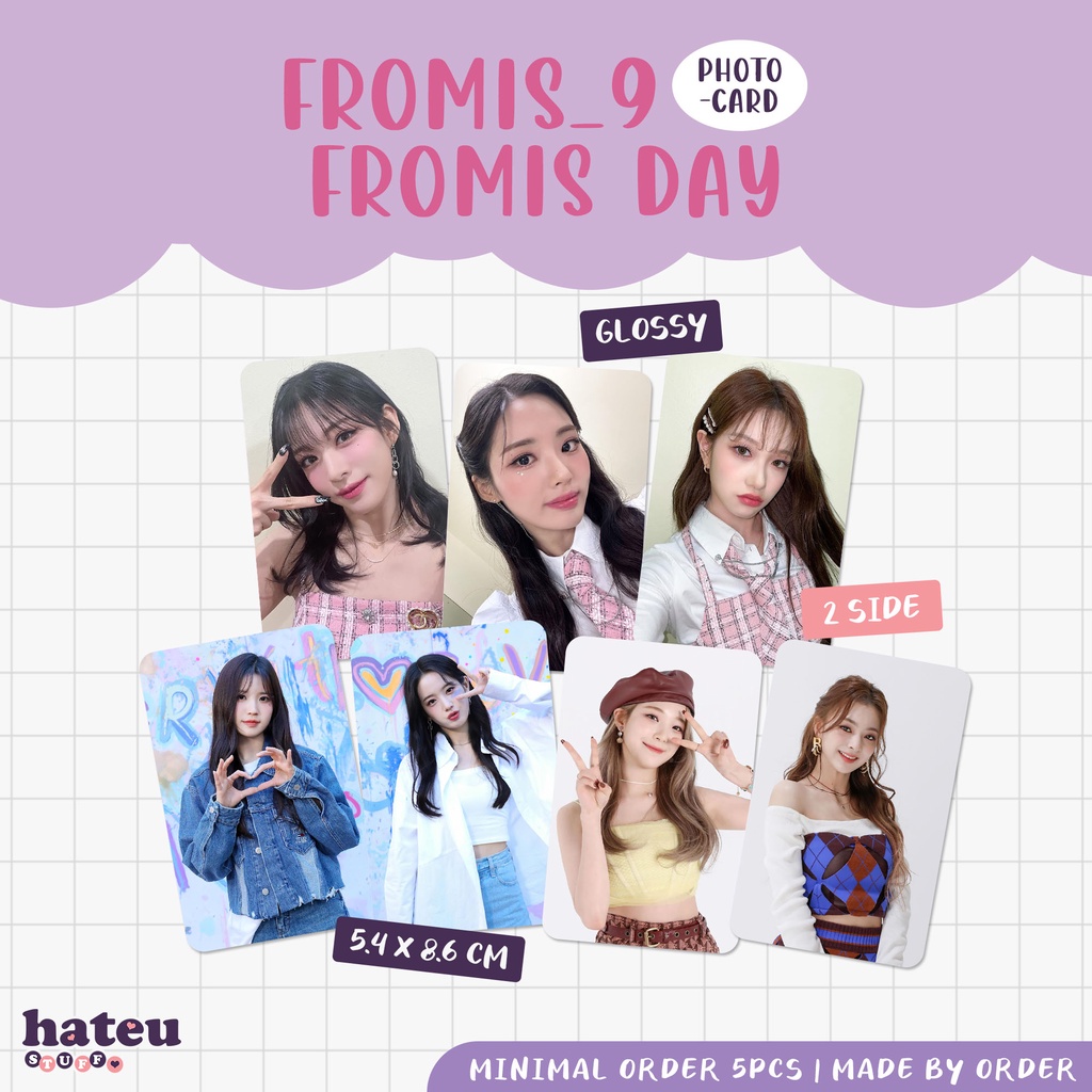 fromis_9 Unofficial Photocard Fromis Day + Selca