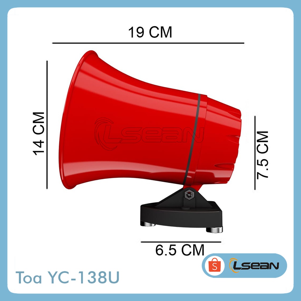 TOA YC-138U PENGERAS SUARA MEGAPHONE