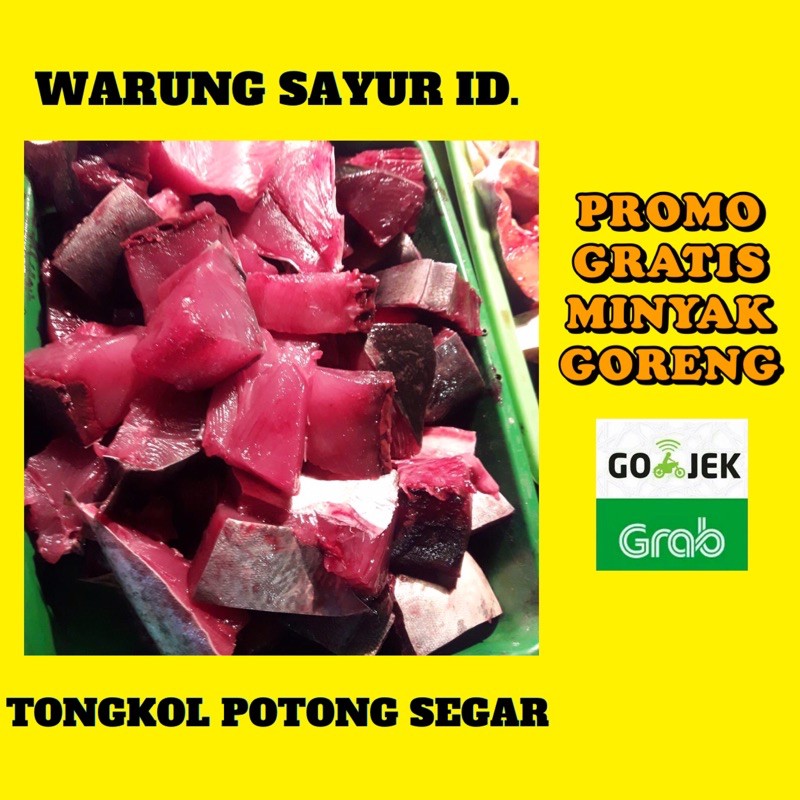 

IKAN TONGKOL SEGAR POTONG 250 GRAM / BUKAN IKAN FROZEN