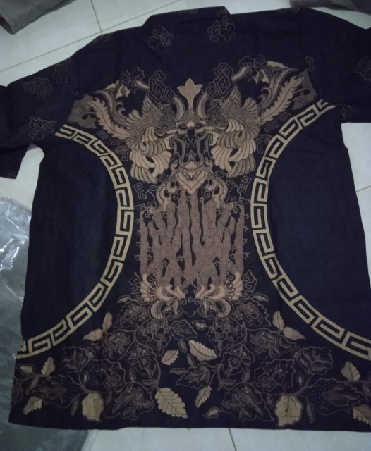 Baju Batik Pria Slimfit Big Size M L Xl Xxl Atasan Kemeja Batik Lengan Panjang
