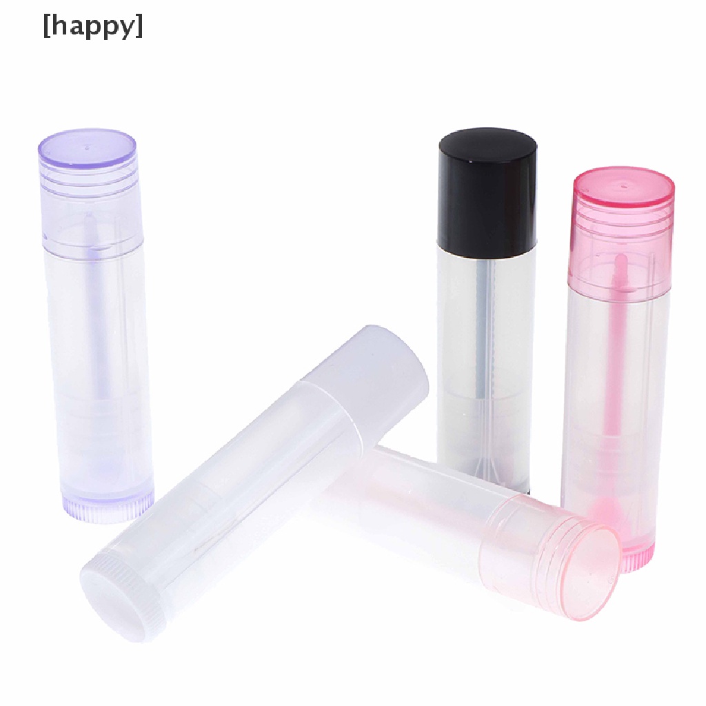 HA 5Pcs 5ml Empty Lip Gloss Tubes Cosmetic Containers Lipstick Tube Travel Makeup ID