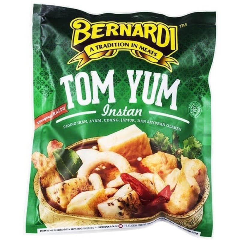 

Bernardi Tom Yum Instant 300gr Bernardi Tomyum 300gr AEESHASTORE