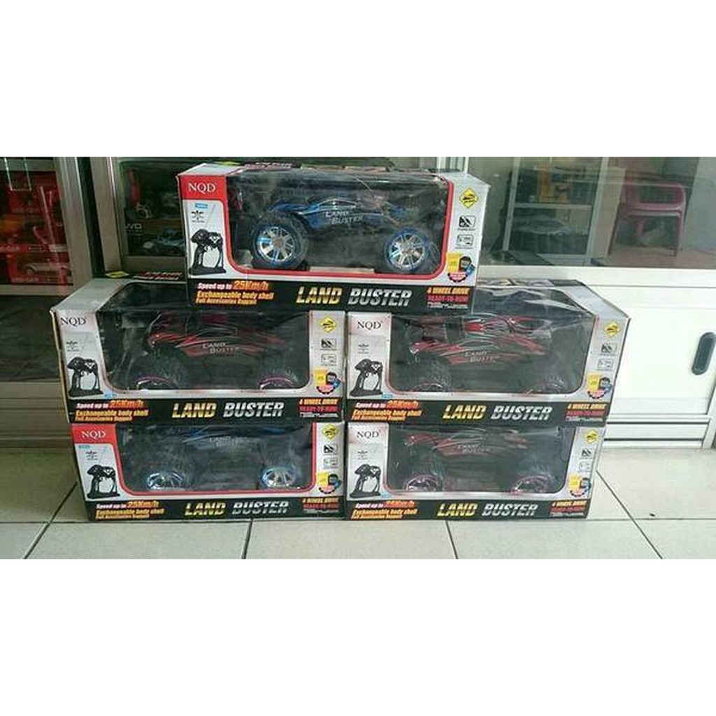  hobi mainan  RC car  4wd land buster skala1 12 Shopee 