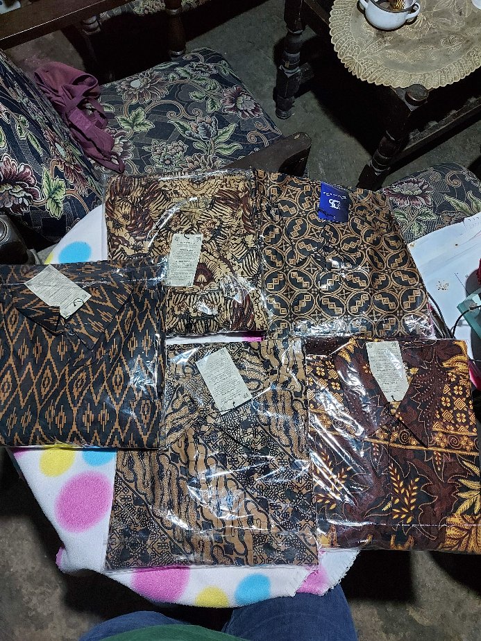Baju Batik Pria Hem Batik Pria Pendek Kemeja Batik Lengan Pendek