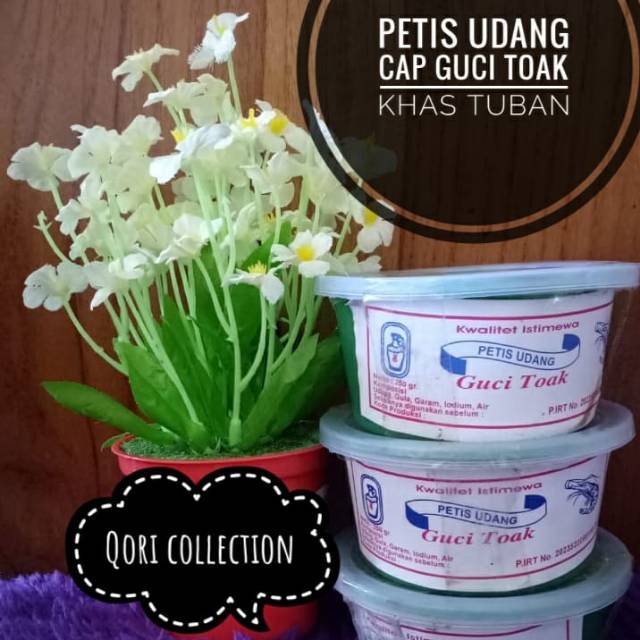 

Petis udang manis cap guci toak khas tuban 250gr