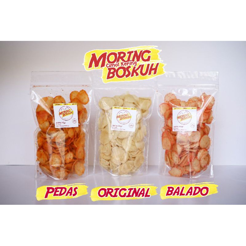 

Moring (cimol kering) Boskuh Pouch