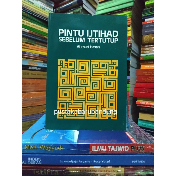 [Original] Buku Pintu Ijtihad Sebelum Tertutup Lengkap Edisi Revisi Terbaru Terlengkap Terpopuler  b