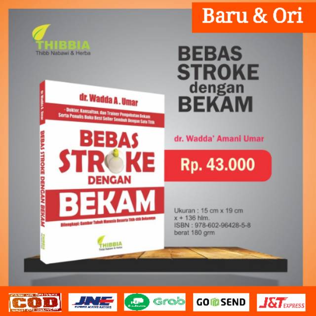 Buku Bebas Stroke Dengan Bekam Shopee Indonesia