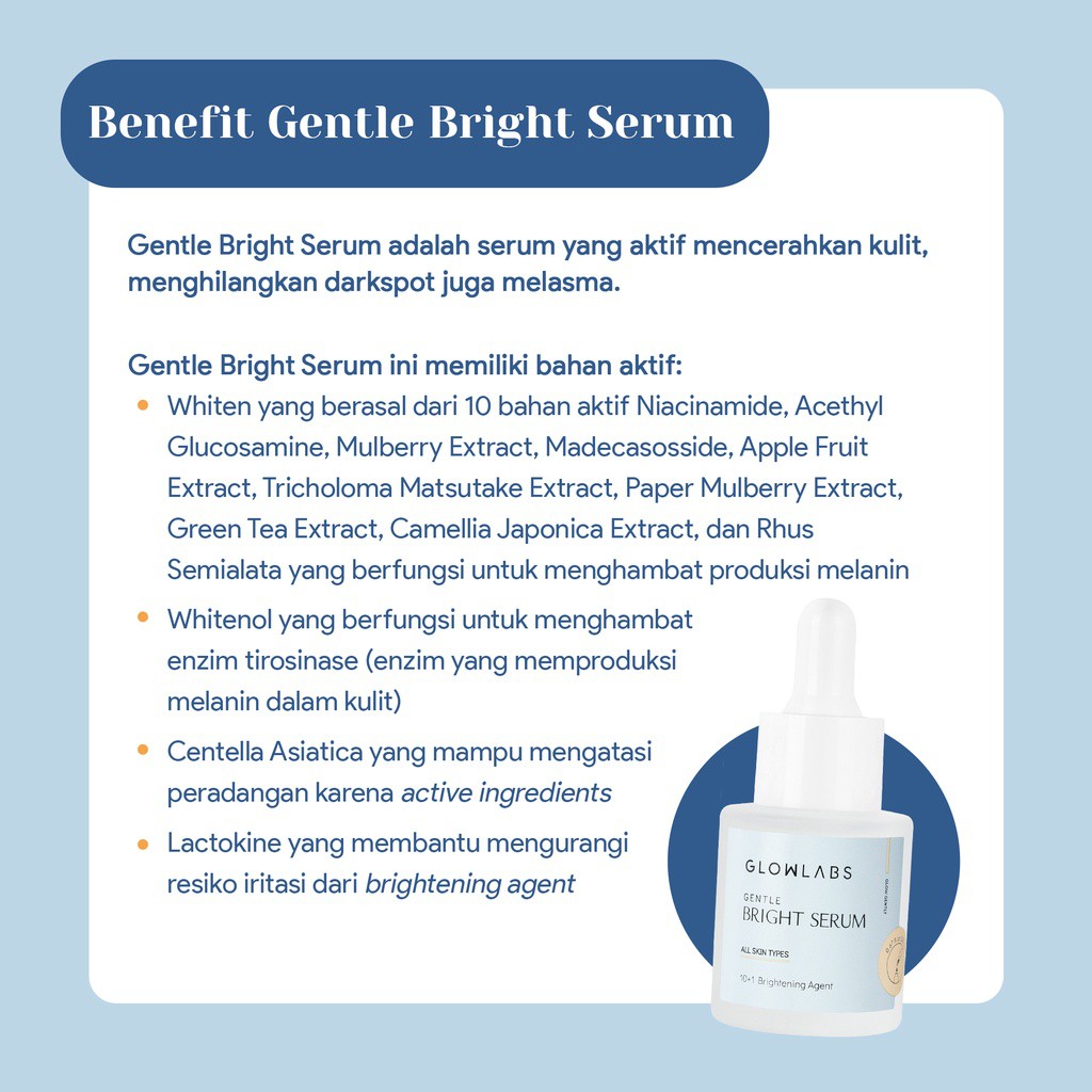 Glowlabs Gentle Bright Serum 20ml