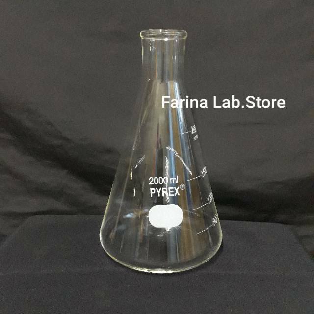 Erlenmeyer 2000ml Pyrex  Class  A