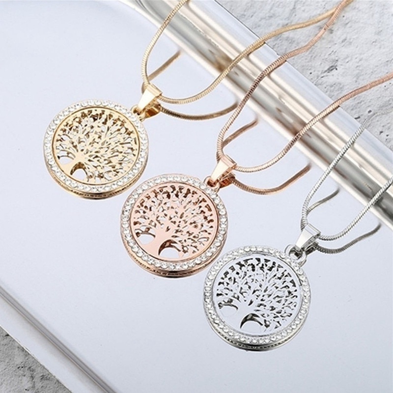 Popular Tree Of Life Pendant Necklaces For Women Elegant