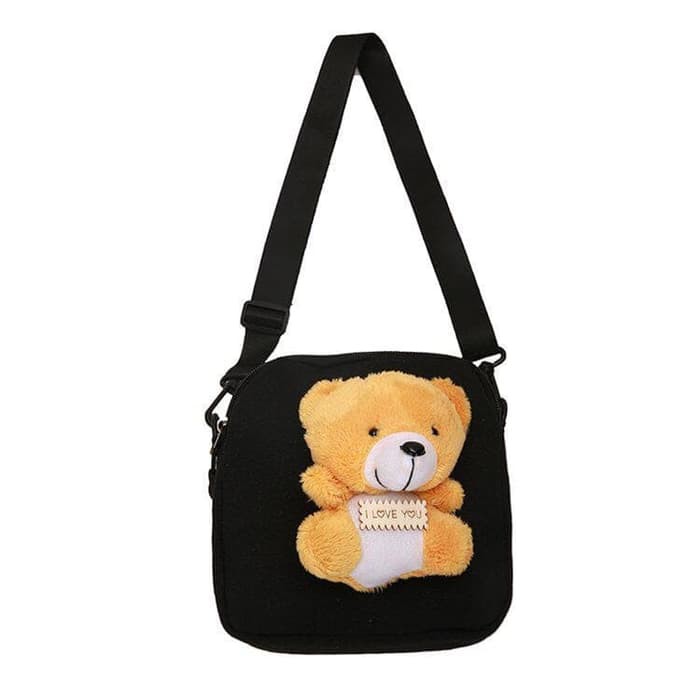 Tas Selempang Boneka Beruang Bag Wanita Imut Lucu