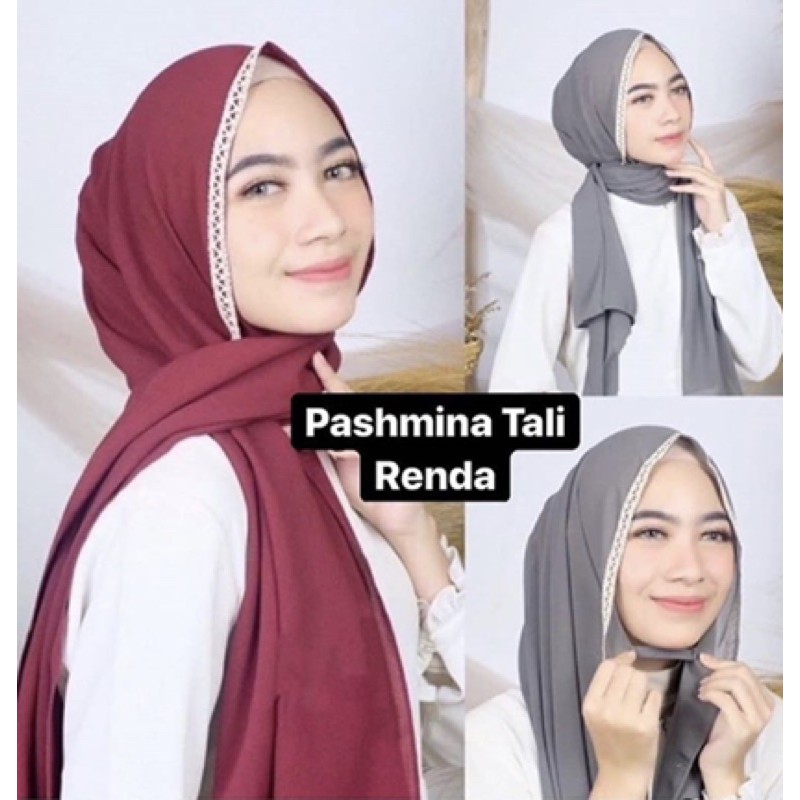 (170 cm x 75 cm)PASHMINA RENDA TALI/pashtan viana