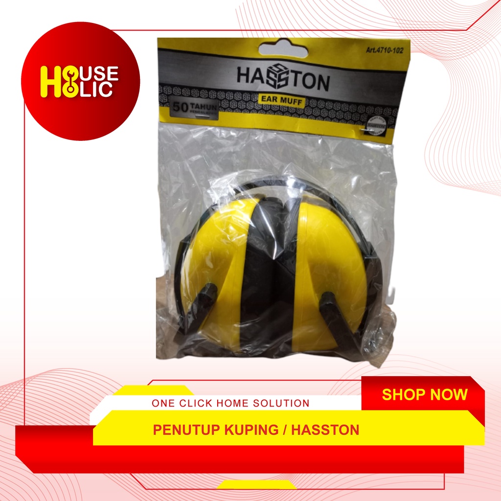 Tutup Kuping Kerja Earmuff Pelindung Telinga Ear Muff Hasston 4710-102