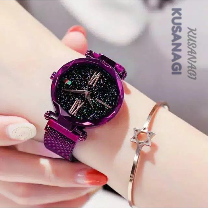 VGKG Jam Tangan Magnet Romawi watch watterproof jam tangan wanita magnet anti air A148