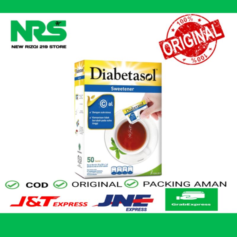 

Diabetasol sweetener isi 25 sachet