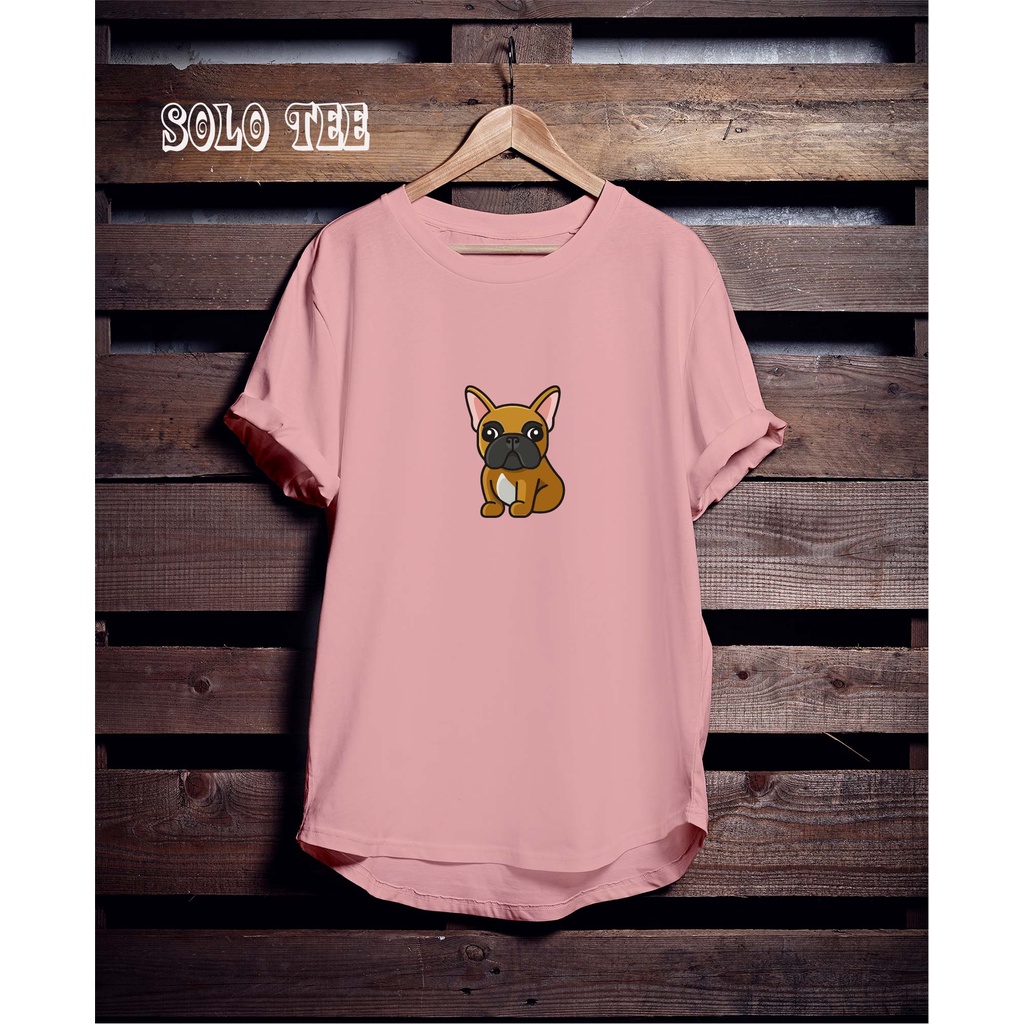 PITBULL PEACH TSHIRT-KAOS ANIMAL DOGGY UNISEX