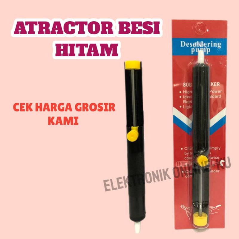 ATRACTOR SEDOTAN TIMAH BESI HITAM F-20G GS-018