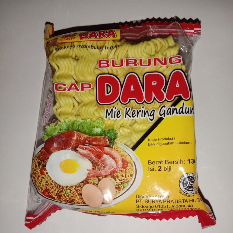 

Mie Burung Dara