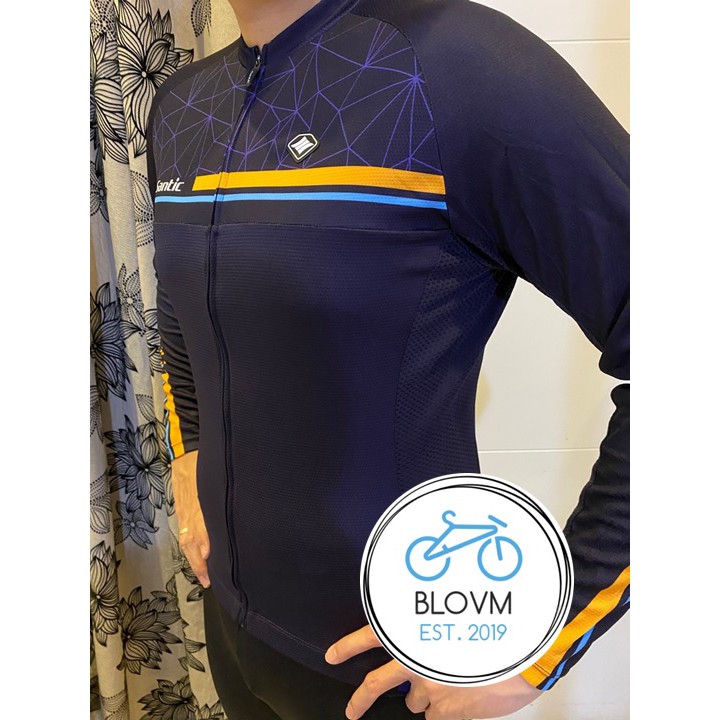 Jersey Sepeda Pria Santic Lengan Panjang Karen New Model ORIGINAL SP1