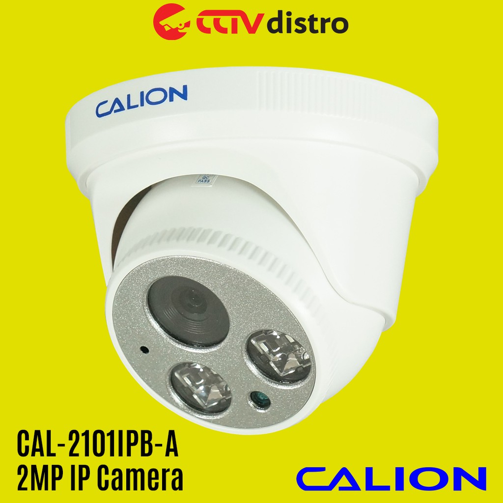 CCTV IP Camera Indoor Dome 2MP Full HD 1080P Infrared Night Vision &amp; Audio | CAL-2101IPB-A