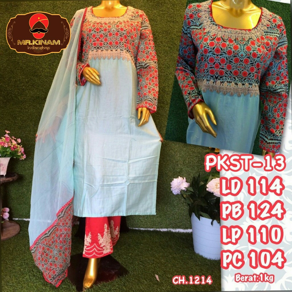 PAKISTANI DRESS [PKST-13] | BAJU INDIA | SETELAN INDIA | SALWAR KAMEEZ