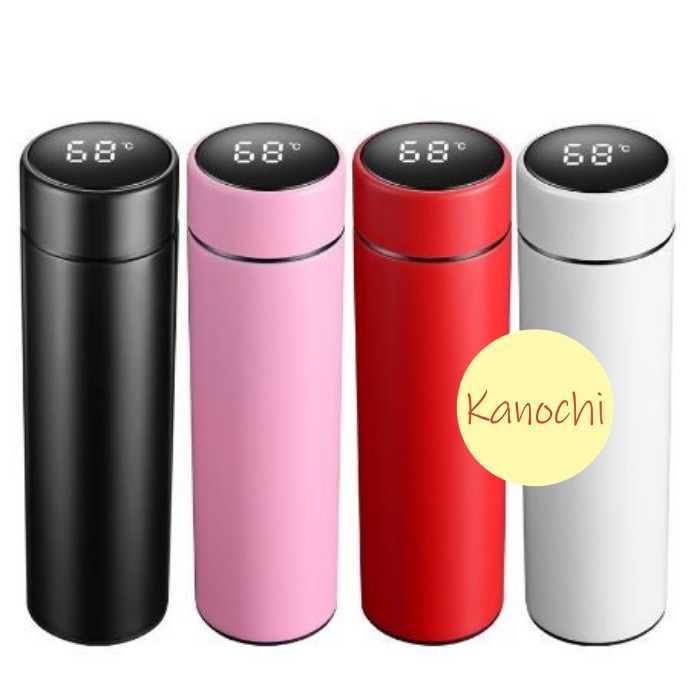 SMART TUMBLER 500Ml Thermos Temperature LED Display Vaccum Termos Suhu