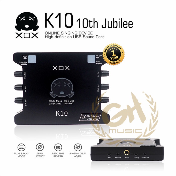 {suhadistore} SOUNCARD SMULE/BIGO/KARAOKE ONLINE XOX K10 Limited