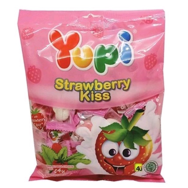 

Permen Yupi Strawberry Kiss 5 Sak (per sak isi 50 pcs)