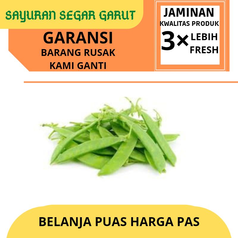 

Kacang Kapri 250gr By Sayuran Segar Garut