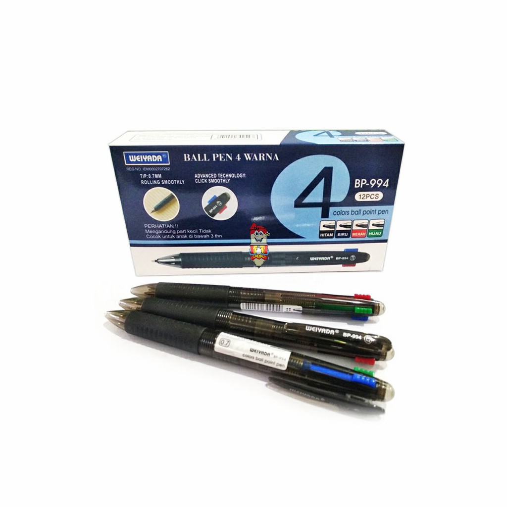 

Pena 4 warna Weiyada BP-994