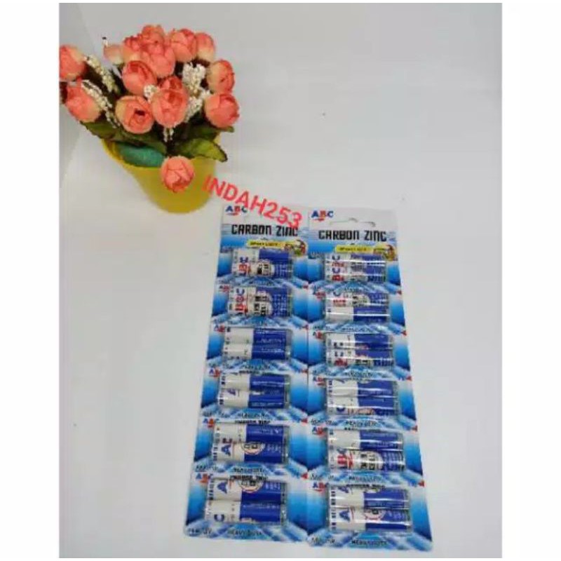 Baterai ABC AAA Isi 24 Pcs/Baterai ABC Remote Isi 24Pcs(12pcs×2lembar)