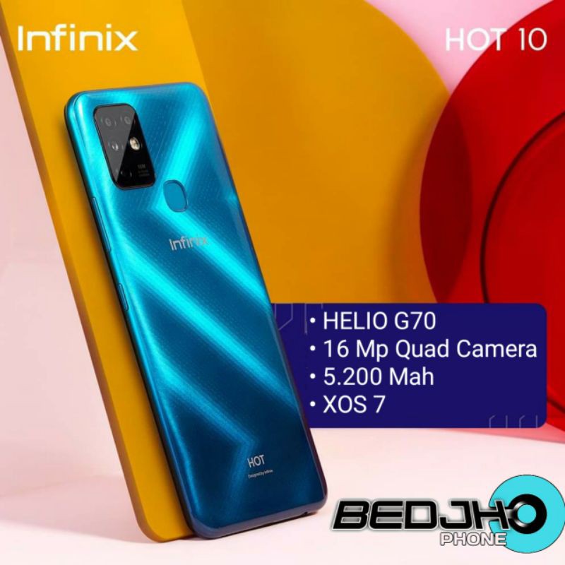 Infinix H   ot 10 Ram 4/64GB + 4/128GB + 6/128GB Garansi