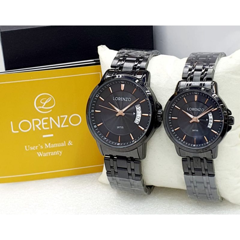 Jam Tangan Couple Lorenzo Original 5101 Garansi Resmi 1 Tahun