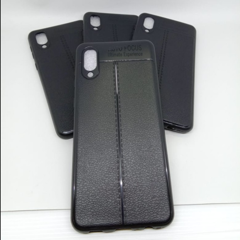 SAMSUNG A02/M02 CASE SOFTCASE AUTO FOKUS LEATHER KULIT JERUK