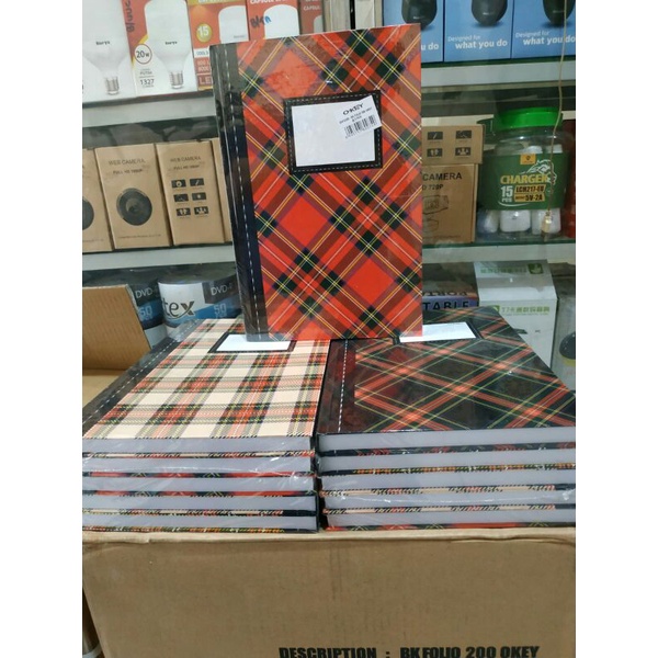 

Buku folio okey isi 200 lembar #