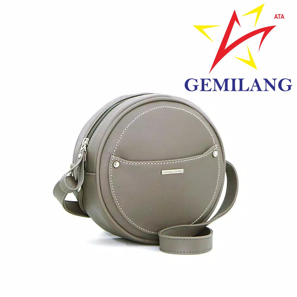 TAS SOPHIE MARTIN CLARYSA GREY T5388G3 SELEMPANG BULAT/TAS SELEMPANG BULAT/TAS WANITA