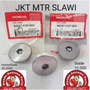 Tutup magnet megapro monoshock new blade harga 1pcs satuan ori Honda ahm asli honda